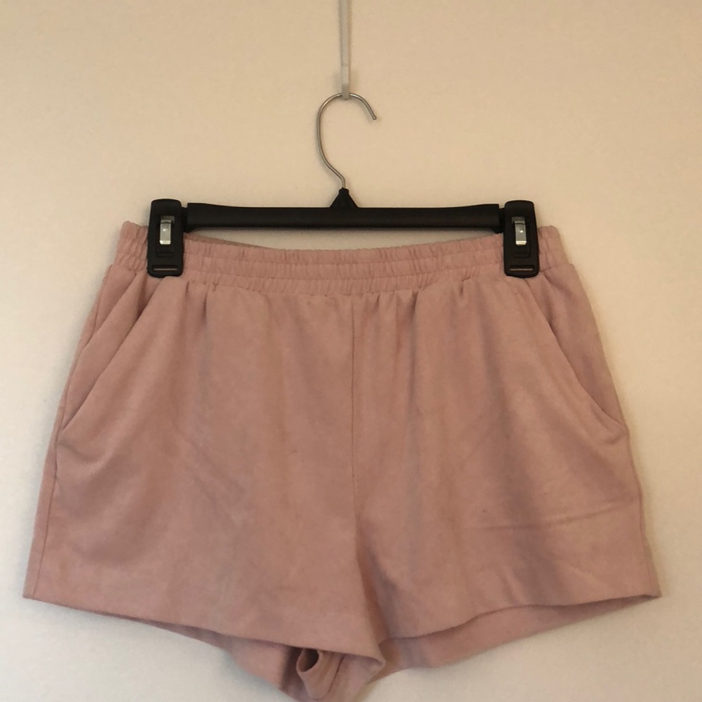 Velvet shorts